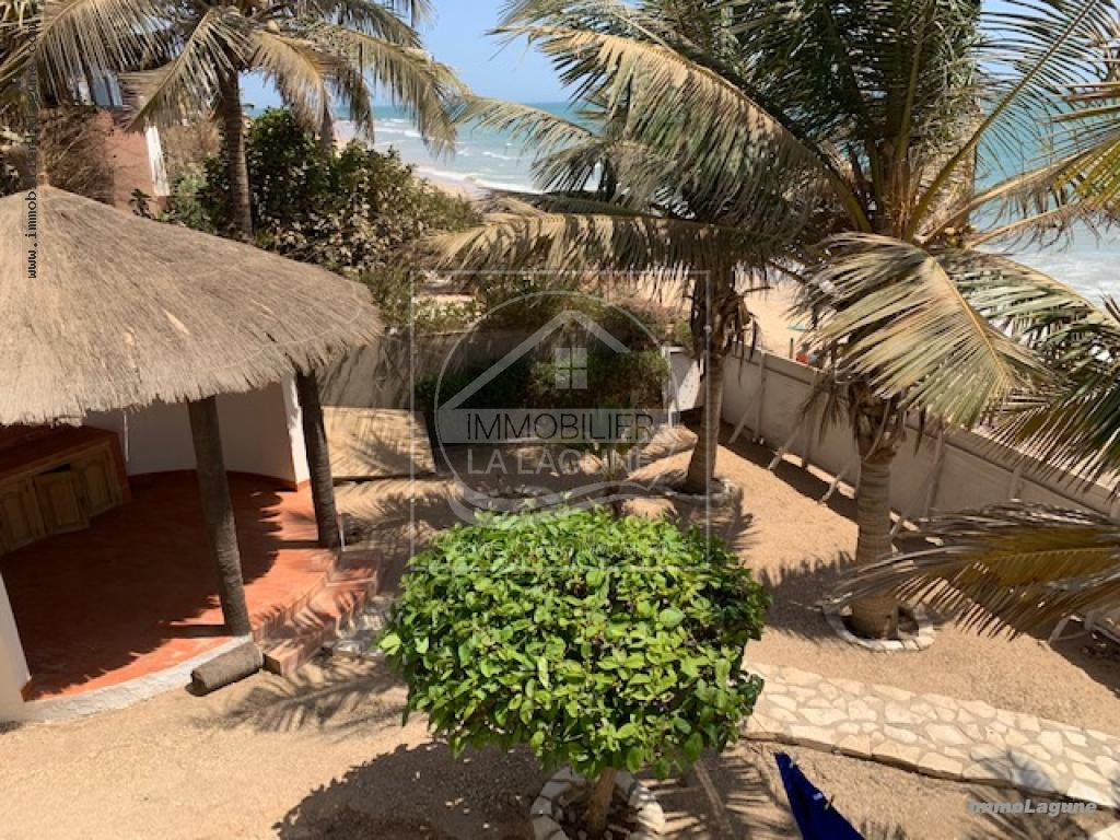 Agence Immobilière Saly Sénégal - V2775 - Villa à SOMONE - V2775 villa a vendre bord de mer ngaparou senegal