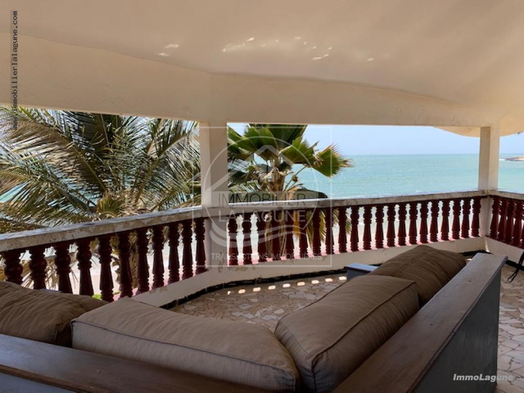 Agence Immobilière Saly Sénégal - V2775 - Villa à SOMONE - V2775 villa a vendre bord de mer ngaparou senegal