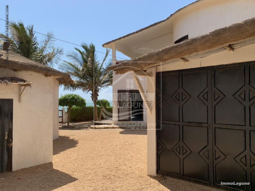 Agence Immobilière Saly Sénégal - V2775 - Villa à SOMONE - V2775 villa a vendre bord de mer ngaparou senegal