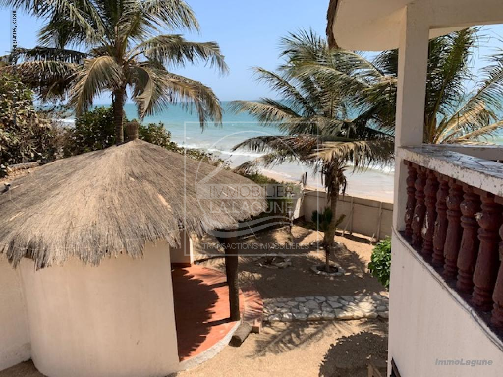 Agence Immobilière Saly Sénégal - V2775 - Villa à SOMONE - V2775 villa a vendre bord de mer ngaparou senegal