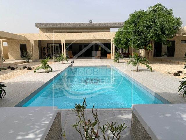 Agence Immobilière Saly Sénégal - V2840 - Villa à NGUERIGNE - V2840 villa a vendre nguerigne senegal