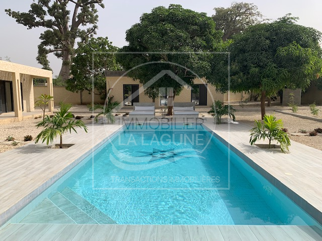 Agence Immobilière Saly Sénégal - V2840 - Villa à NGUERIGNE - V2840 villa a vendre nguerigne senegal