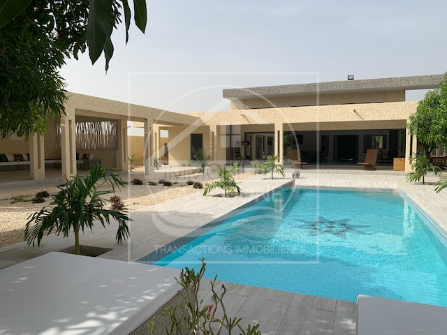 Agence Immobilière Saly Sénégal - V2840 - Villa à NGUERIGNE - V2840 villa a vendre nguerigne senegal