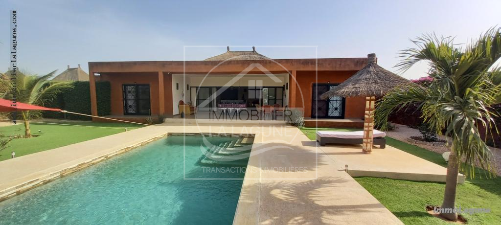 Agence Immobilière Saly Sénégal - V2879 - Villa à NGAPAROU - V2879-villa-a-vendre-a-ngaparou-senegal