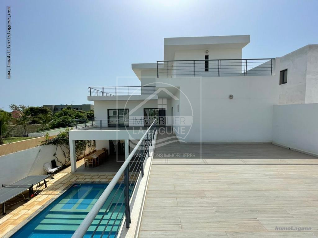 Agence Immobilière Saly Sénégal - V2906 - Villa à NGAPAROU - V2906-villa-a-vendre-a-ngaparou-senegal