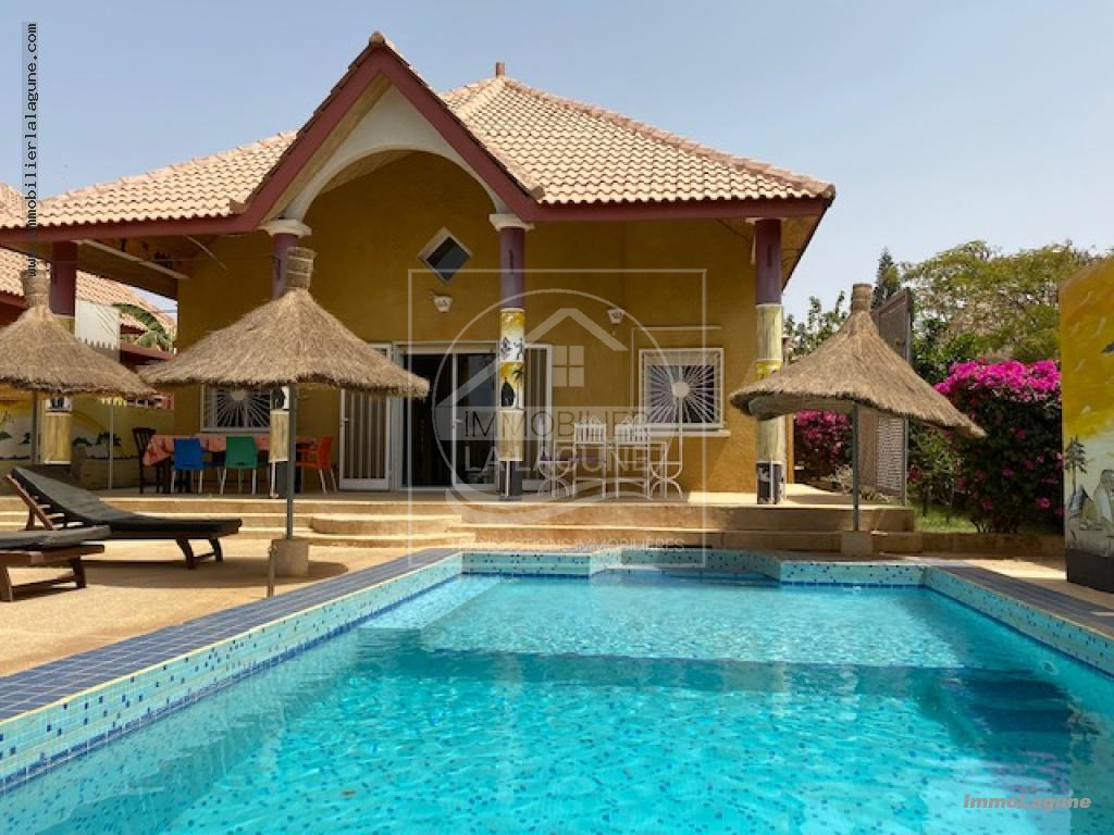 Agence Immobilière Saly Sénégal - V2908 - Villa à SALY - V2908 villa a vendre saly senegal en TF individuel