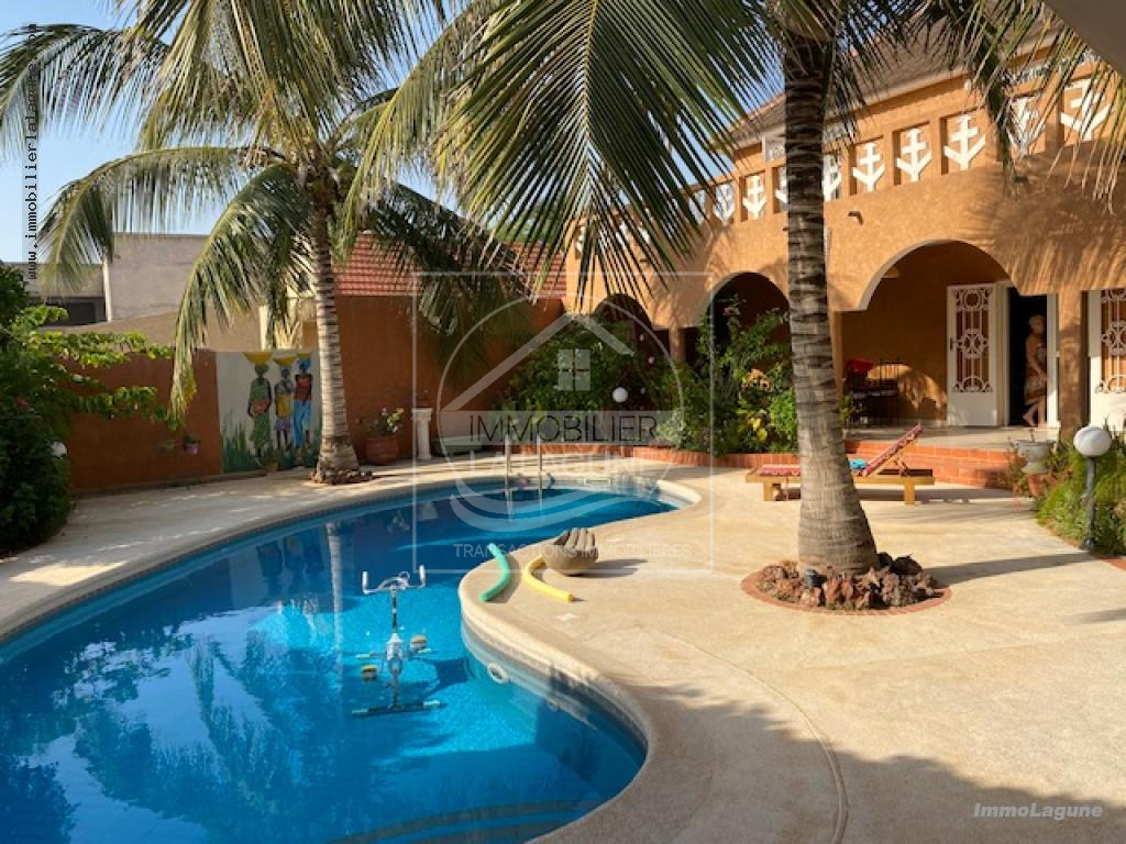 Agence Immobilière Saly Sénégal - V2944 - Villa à NGAPAROU - V2944 villa a vendre ngaparou senegal