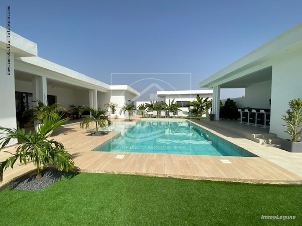 Agence Immobilière Saly Sénégal - V2966 - Villa à NGAPAROU - V2966 villa a vendre ngaparou senegal