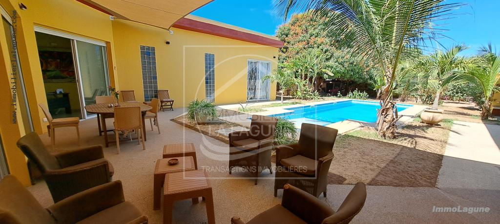 Agence Immobilière Saly Sénégal - V2993 - Villa à NGAPAROU - V2993-villa-a-vendre-a-ngaparou-senegal-avec-piscine