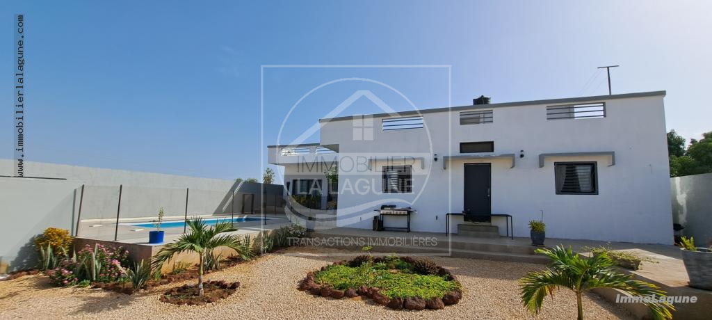 Agence Immobilière Saly Sénégal - V3040 - Villa à NGUERIGNE - V3040-villa-a-vendre-a-nguerigne-senegal