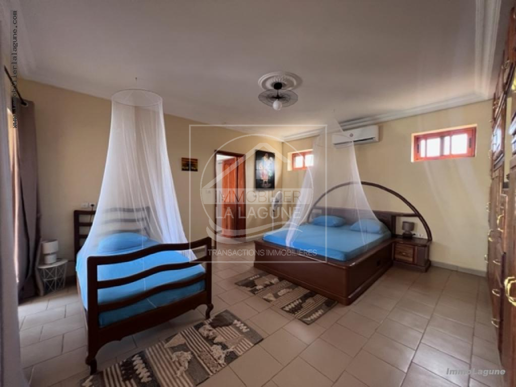 Agence Immobilière Saly Sénégal - V3058 - Villa à SOMONE - V3058 villa a vendre somone senegal proche lagune