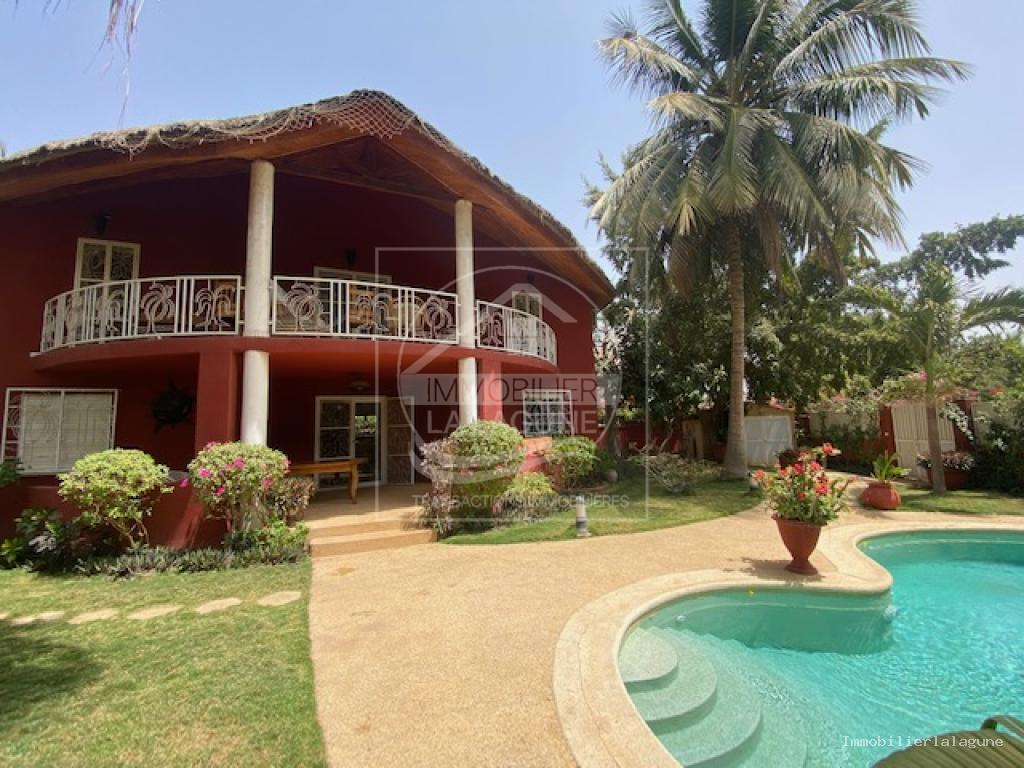 Agence Immobilière Saly Sénégal - V3147 - Villa à SALY - V3147 villa a vendre saly en titre foncier