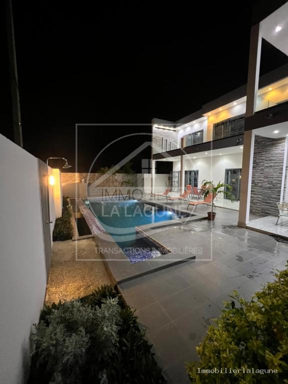 Agence Immobilière Saly Sénégal - V3148 - Villa à SOMONE - V3148-villa-a-vendre-a-somone-avec-piscine-senegal