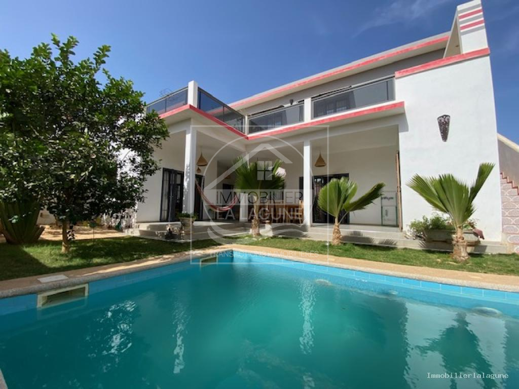 Agence Immobilière Saly Sénégal - V3152 - Villa à NGAPAROU - V3152 villa a vendre ngaparou senegal