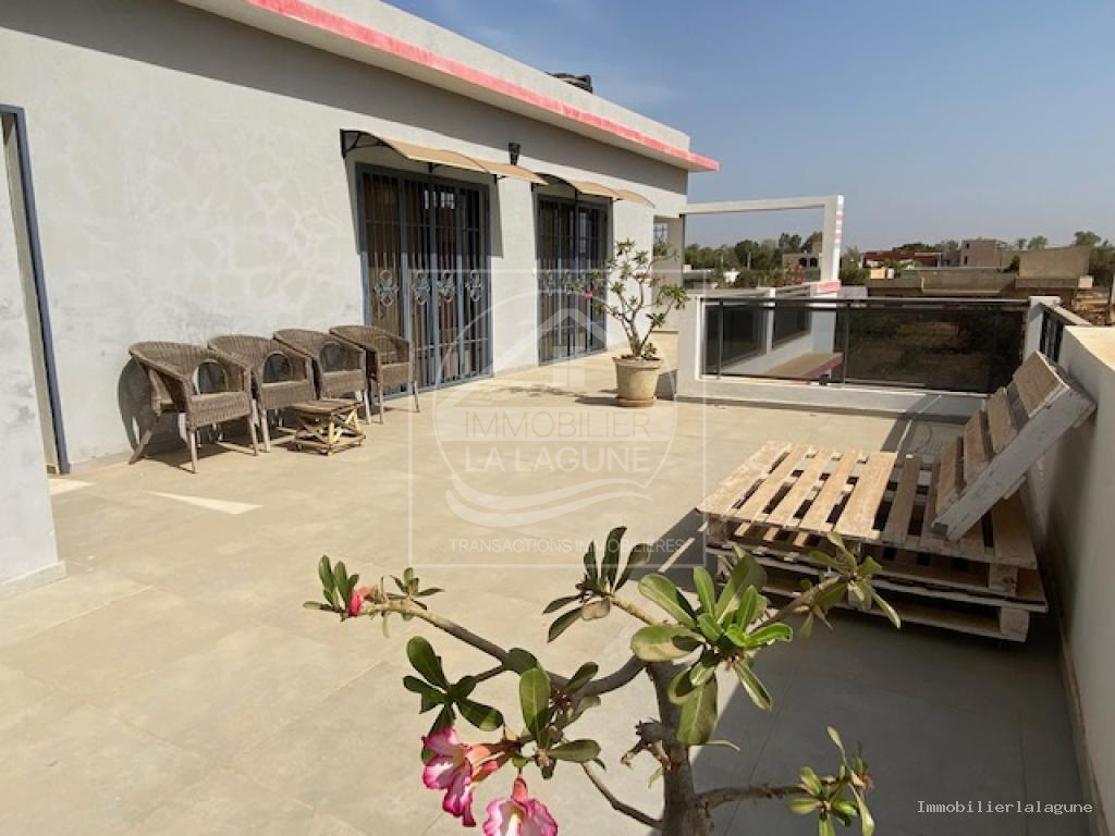 Agence Immobilière Saly Sénégal - V3152 - Villa à NGAPAROU - V3152 villa a vendre ngaparou senegal