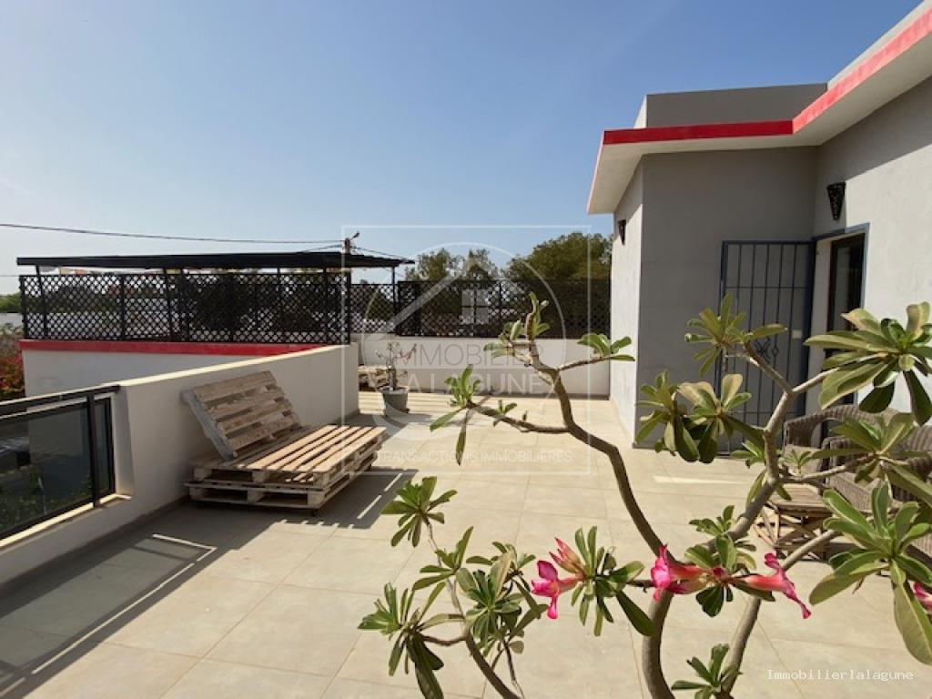 Agence Immobilière Saly Sénégal - V3152 - Villa à NGAPAROU - V3152 villa a vendre ngaparou senegal