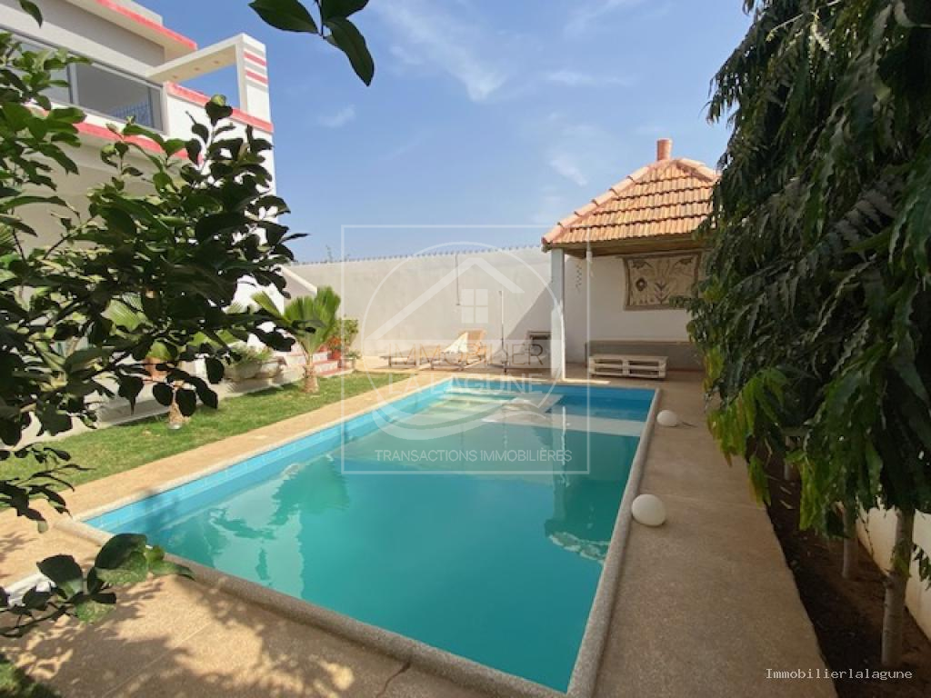 Agence Immobilière Saly Sénégal - V3152 - Villa à NGAPAROU - V3152 villa a vendre ngaparou senegal