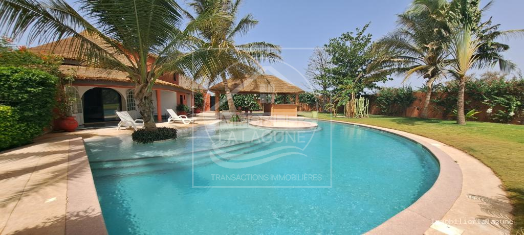 Agence Immobilière Saly Sénégal - V3164 - Villa à NGAPAROU - V3164-villa-a-vendre-a-ngaparou-senegal