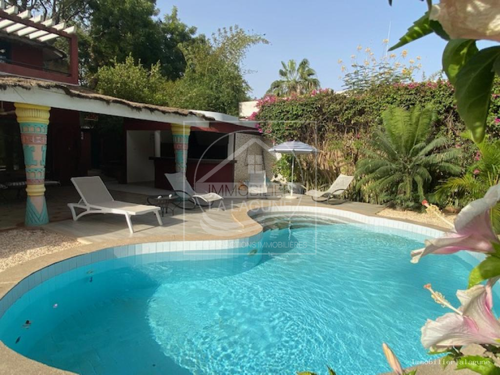 Agence Immobilière Saly Sénégal - V3176 - Villa à NGAPAROU - V3176 villa à vendre ngaparou 3eme ligne senegal