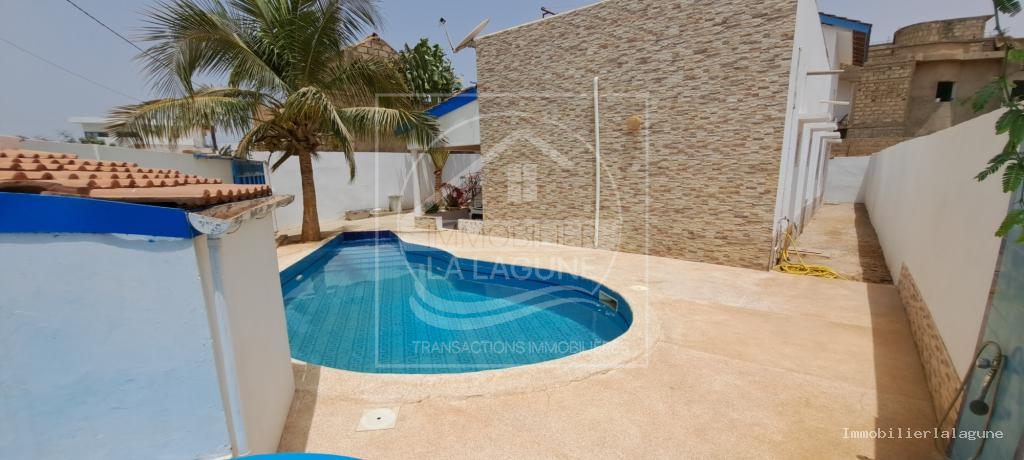 Agence Immobilière Saly Sénégal - V3177 - Villa à SOMONE - V3177-villa-a-vendre-a-somone-avec-piscine-senegal