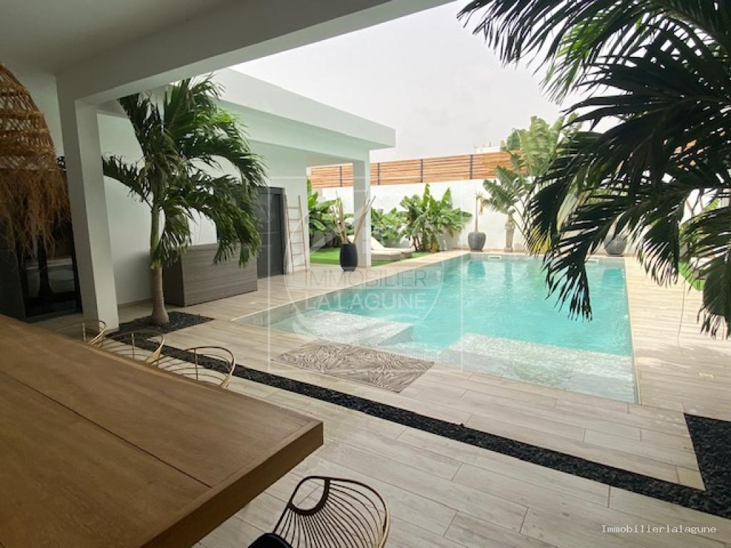 Agence Immobilière Saly Sénégal - V3183 - Villa à NGAPAROU - V3183 villa a vendre ngaparou senegal