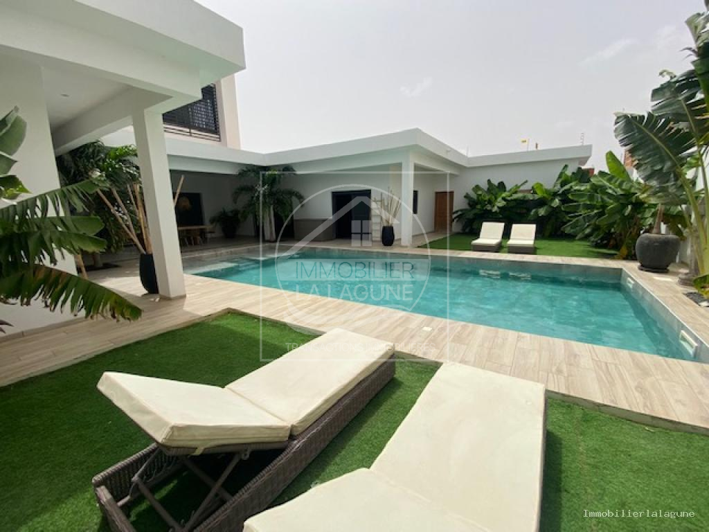 Agence Immobilière Saly Sénégal - V3183 - Villa à NGAPAROU - V3183 villa a vendre ngaparou senegal