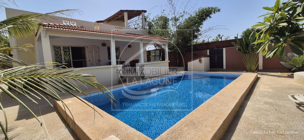 Agence Immobilière Saly Sénégal - V3220 - Villa à SOMONE - V3220-villa-a-vendre-a-somone-avec-piscine-senegal