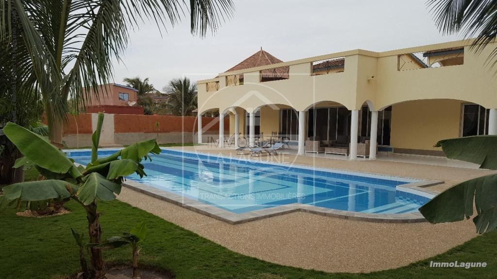 Agence Immobilière Saly Sénégal - V2825 - Villa à SALY - V2825 villa en bail a vendre a saly