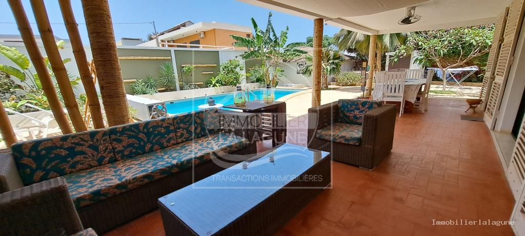 Agence Immobilière Saly Sénégal - V3170 - Villa à NGAPAROU - V3170-villa-a-vendre-a-ngaparou-senegal-avec-piscine