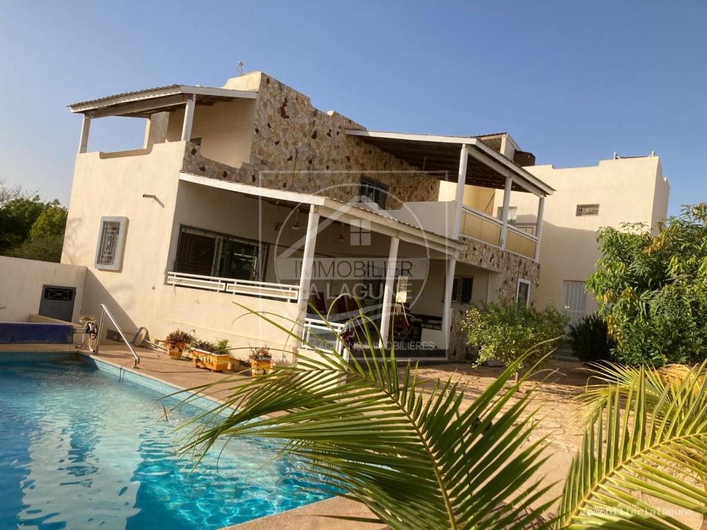 Agence Immobilière Saly Sénégal - V3174 - Villa à POPENGUINE - V3174-villa-a-vendre-a-popenguine-senegal