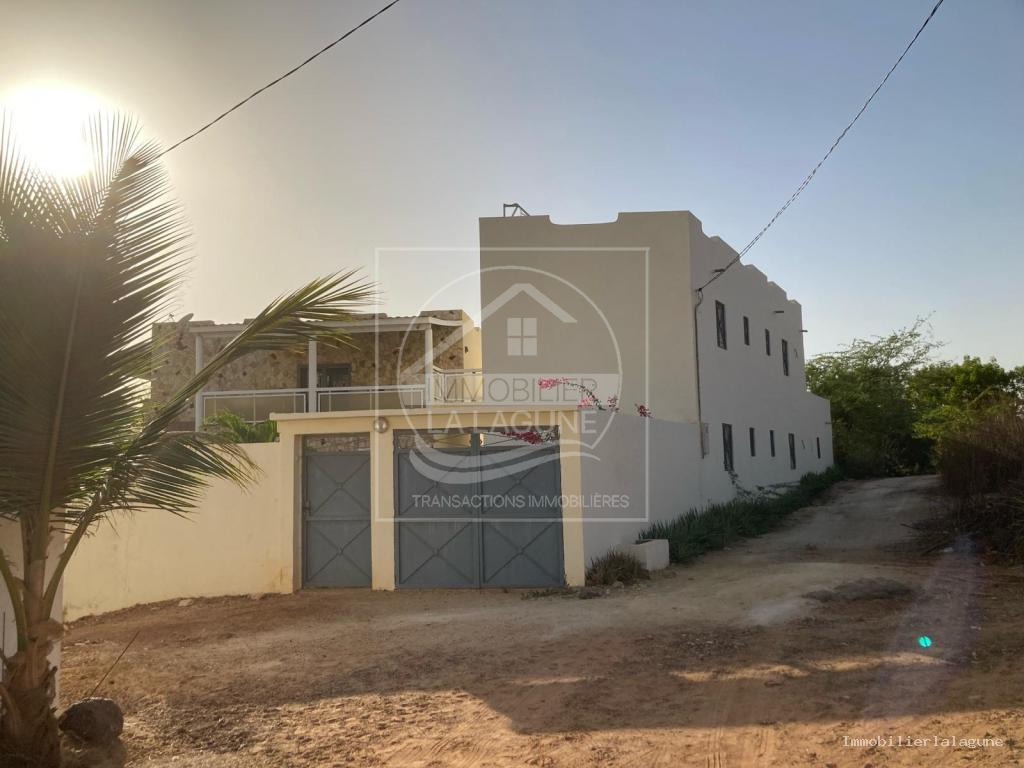 Agence Immobilière Saly Sénégal - V3174 - Villa à POPENGUINE - V3174-villa-a-vendre-a-popenguine-senegal